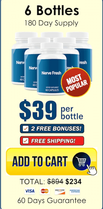 Nerve Fresh price 6 bottle